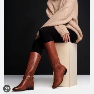 Naturalizer Rena Riding Knee High Wide Calf Boot.